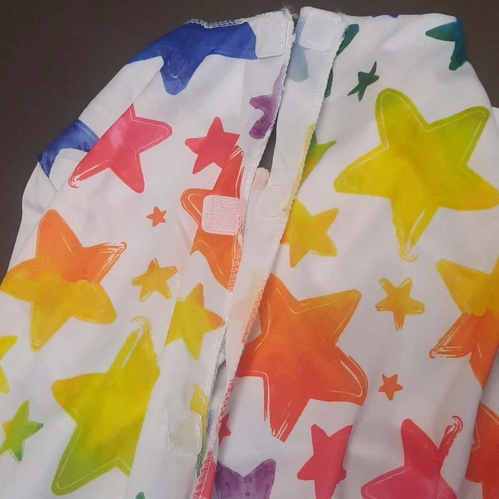 Stars and rainbows kids costume size large